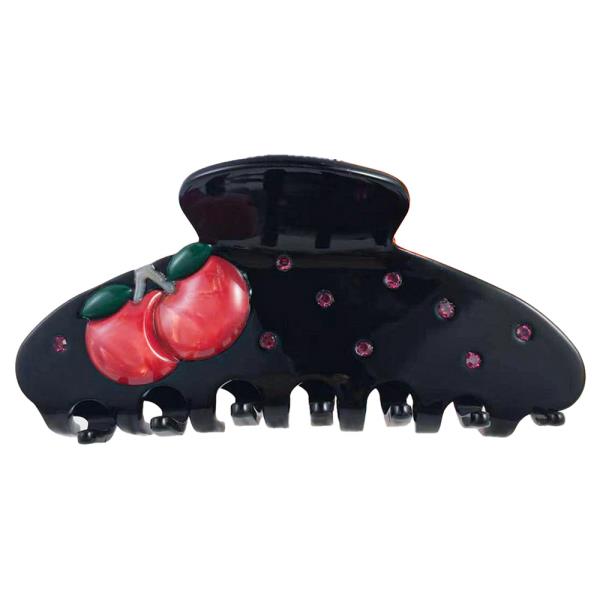 CHERRY HAIR CLAW JAW CLIP