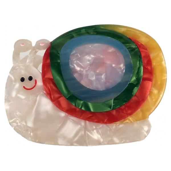 SMILEY SNAIL HAIR CLAW CLIP