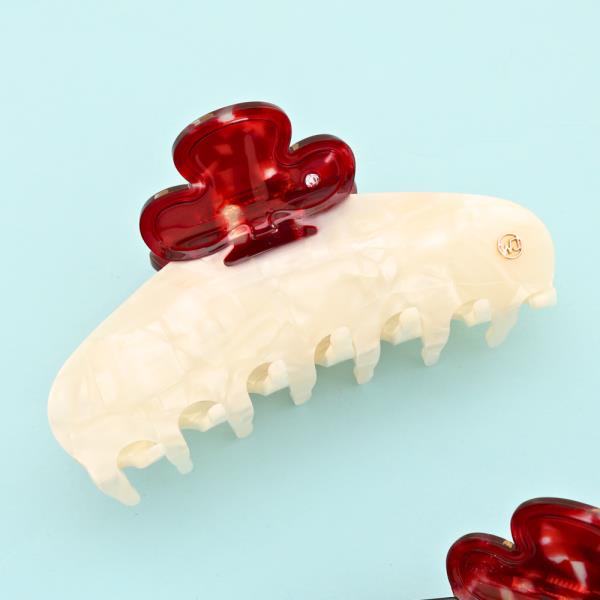 TWO TONE HAIR CLAW JAW CLIP