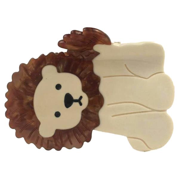 LION HAIR CLAW CLIP