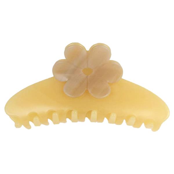 FLOWER HAIR CLAW JAW CLIP