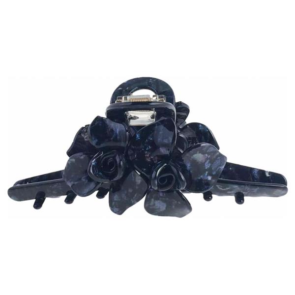 FLOWER HAIR CLAW JAW CLIP