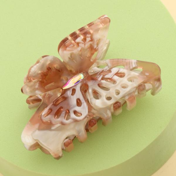 BUTTERFLY HAIR CLAW JAW CLIP
