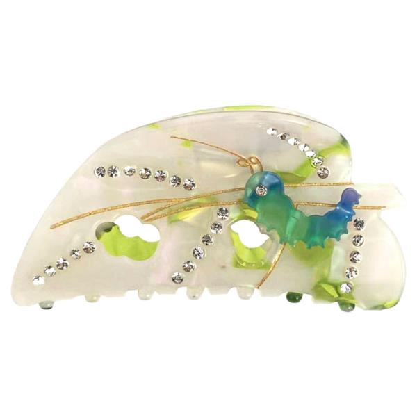 LEAF HAIR CLAW JAW CLIP