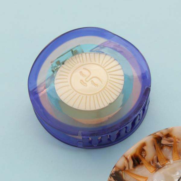 SUN FACE HAIR CLAW JAW CLIP