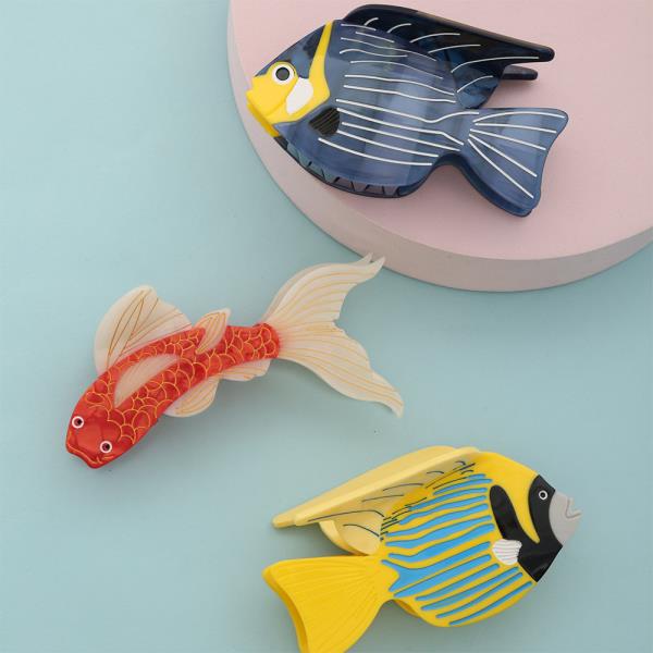 SEALIFE FISH HAIR CLAW CLIP