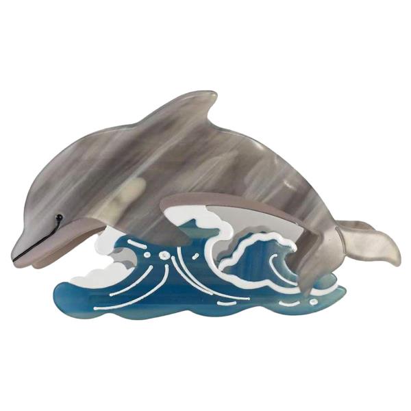 DOLPHIN HAIR CLAW JAW CLIP