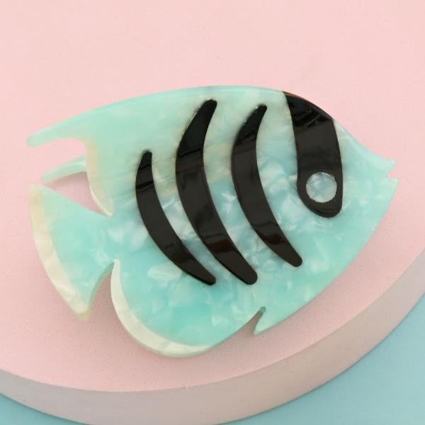 FISH HAIR CLAW JAW CLIP