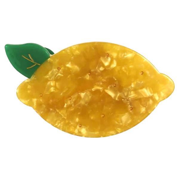 LEMON HAIR CLAW JAW CLIP 1 PC