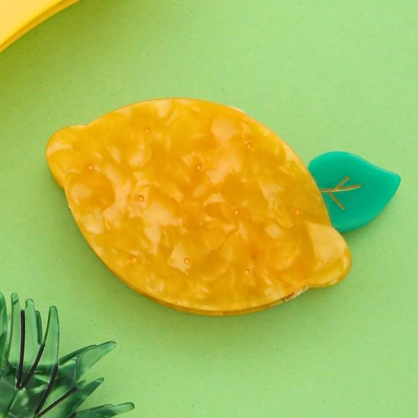 LEMON HAIR CLAW JAW CLIP 1 PC