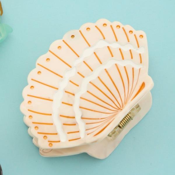 SHELL HAIR CLAW JAW CLIP
