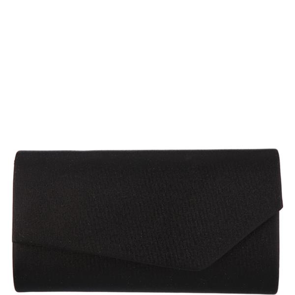 TEXTURED METALLIC FOLDOVER ENVELOPE STRUCTURE CLUTCH BAG WITH METAL CHAIN CROSSBODY