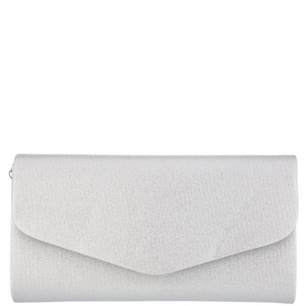 TEXTURED ENVELOPE CLUTCH EVENING BAG