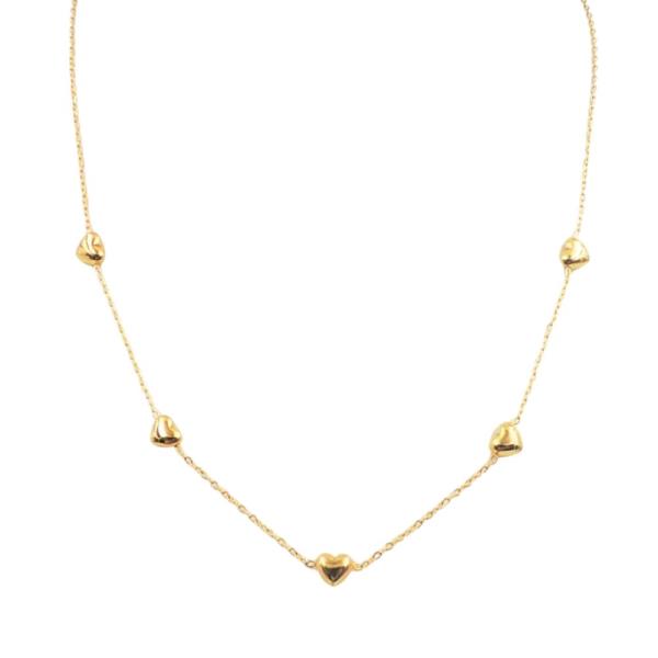 HEART STATION NECKLACE