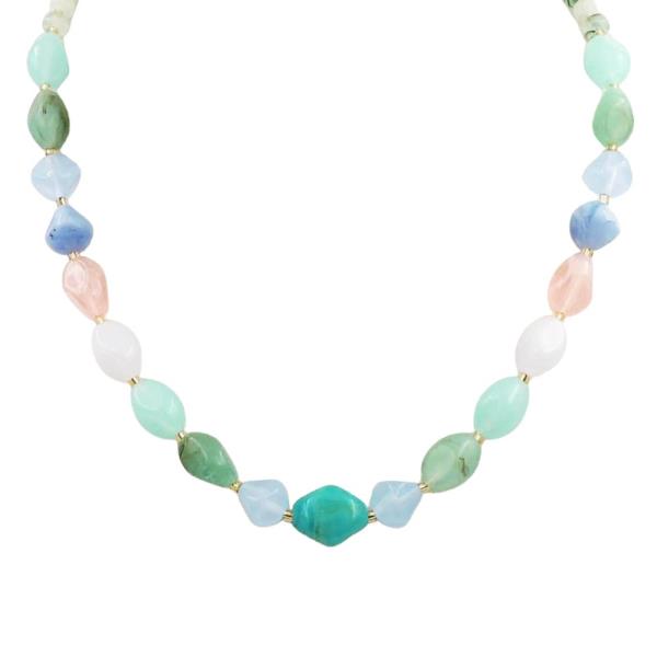 COLOR BEAD NECKLACE