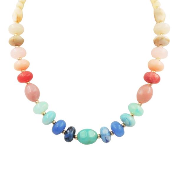 COLOR BEAD NECKLACE