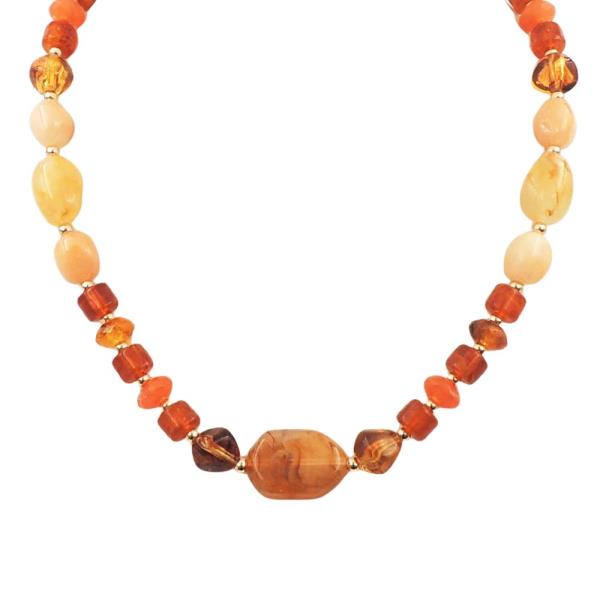 COLOR BEAD NECKLACE