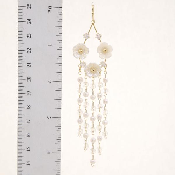 ACRYLIC FLOWER CHANDELIER EARRING
