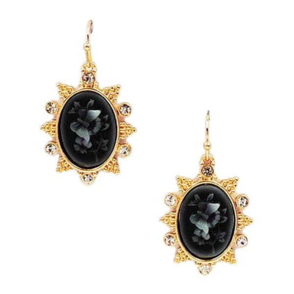 CAMEO DROP EARRING