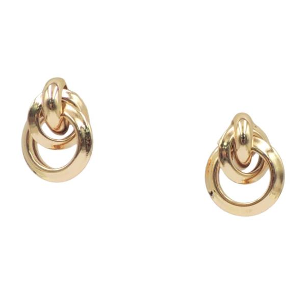 DOOR KNOB METAL EARRING