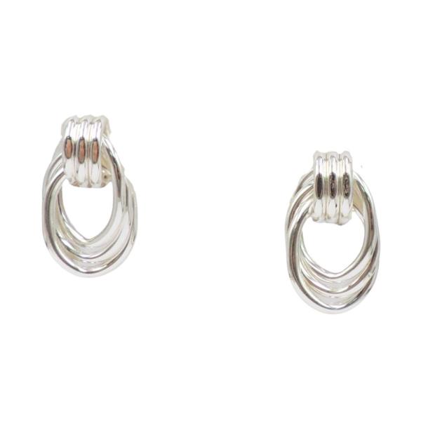 MULTI OVAL HOOP EARRING