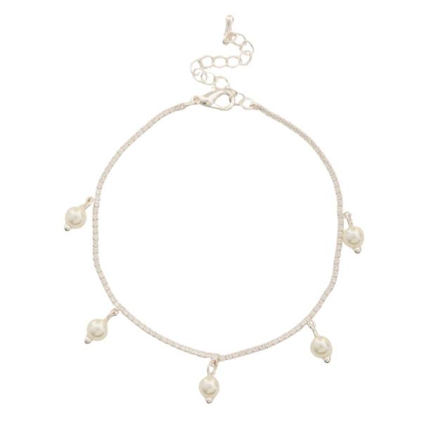 PEARL CHARM BEADED BRACELET