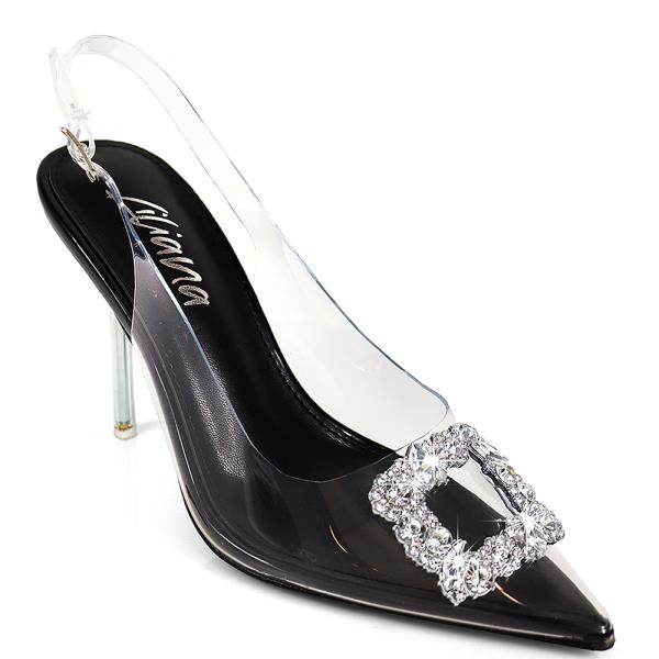POINTED TOE SLING BACK POINTY HEEL 12 PAIRS