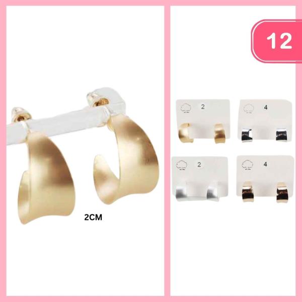 HOOP EARRING (12 UNITS)
