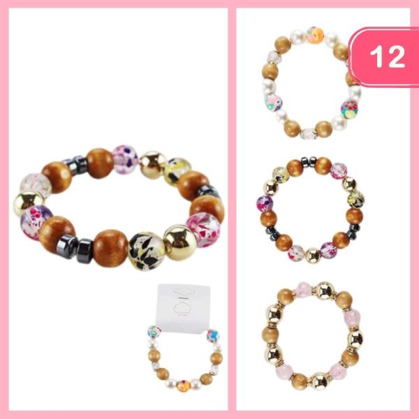 BEADED BRACELET (12 UNITS)