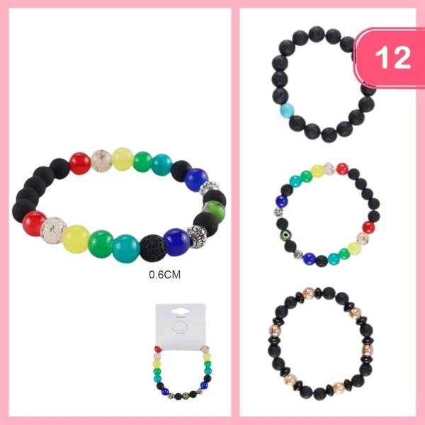 BEADED BRACELET (12 UNITS)