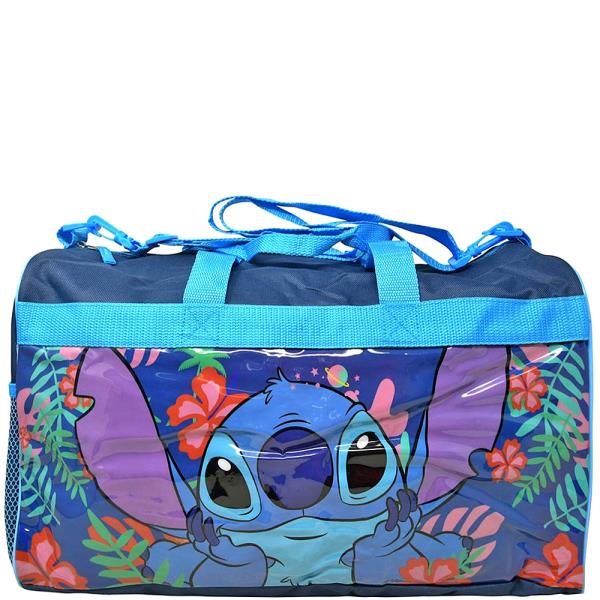 STITCH DUFFLE BAG W PRINTED PANEL