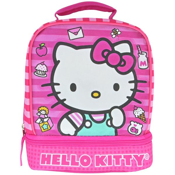HELLO KITTY DROP BOTTOM LUNCH BAG