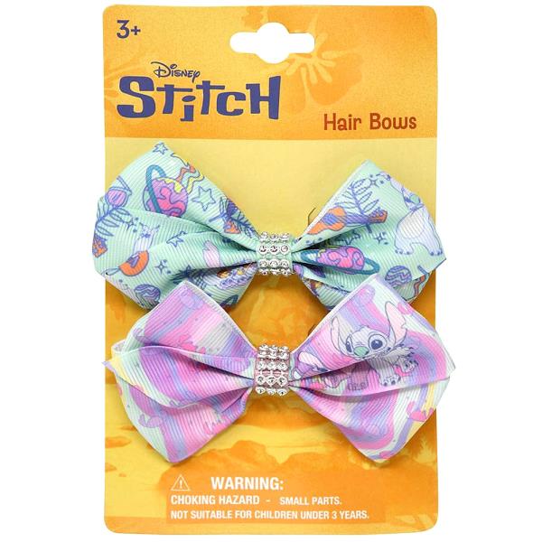 STITCH 2PC HAIR BOWS
