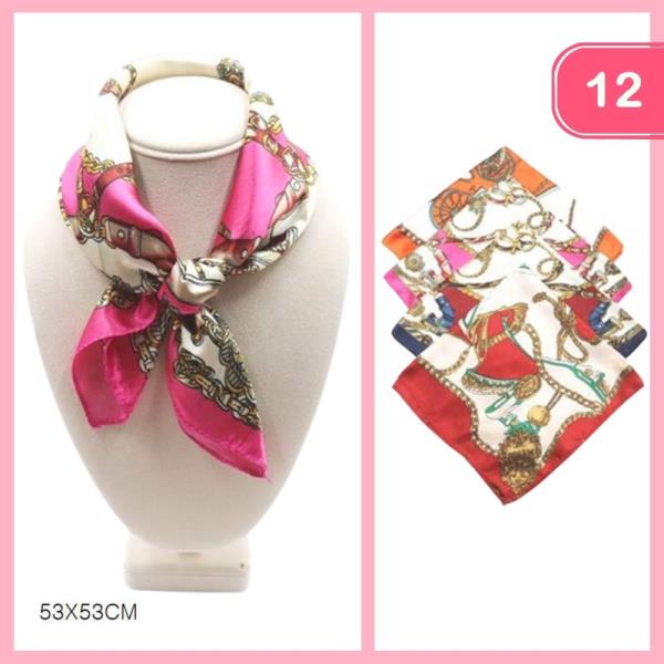 SILK SCARF (12 UNITS)
