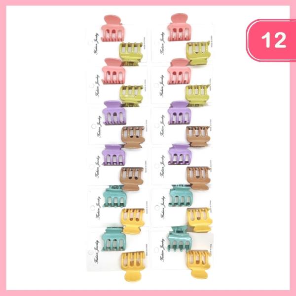 HAIR CLAW CLIP (12 UNITS)