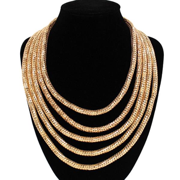 METAL LAYERED NECKLACE