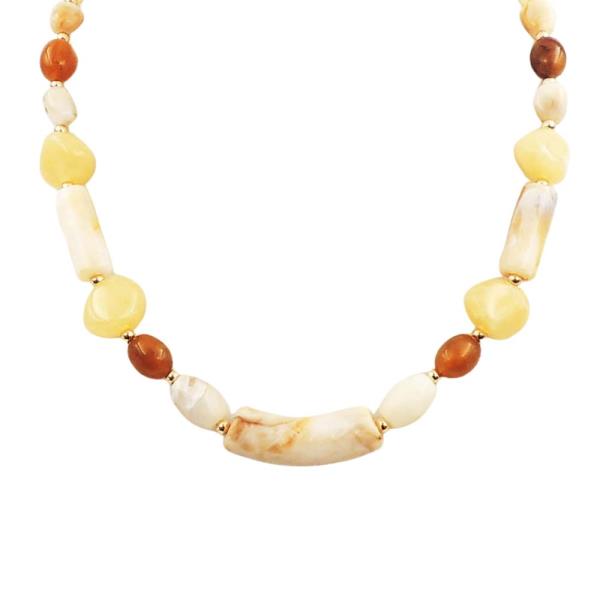 COLOR BEAD NECKLACE