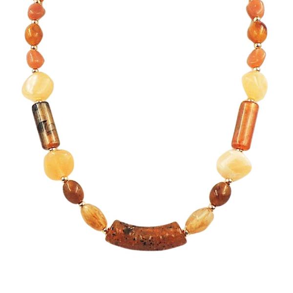 COLOR BEAD NECKLACE