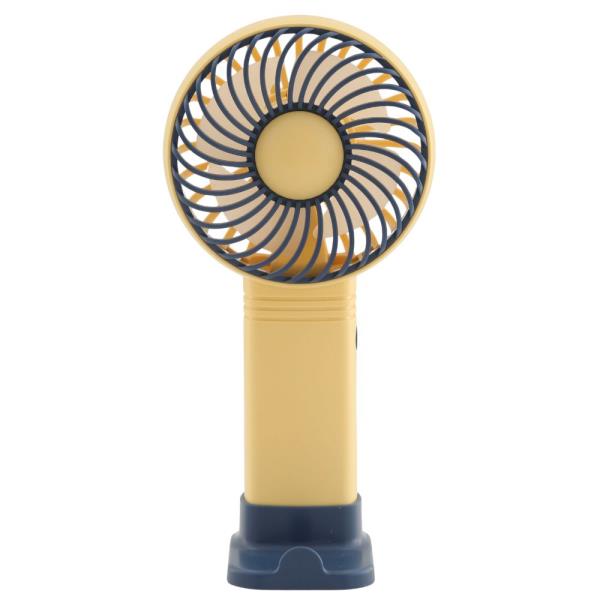 TWO TONE ROUND HANDHELD DESKTOP MINI FAN