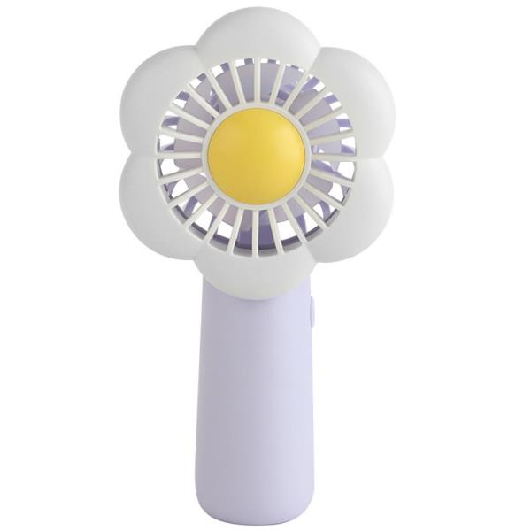 MINI FLOWER-SHAPED PORTABLE FAN USB CHARGING CHILDREN′S SUMMER AIR COOLER
