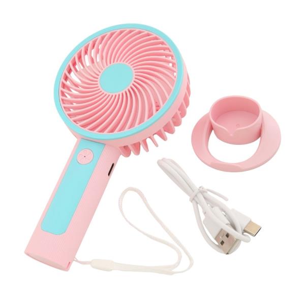 ROUND SHAPE HANDHELD DESKTOP MINI FAN