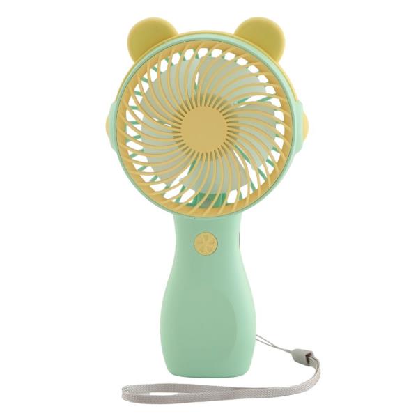 BUNNY EARS SHAPE HANDHELD DESKTOP MINI FAN