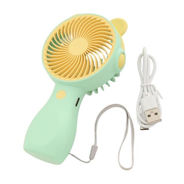 BUNNY EARS SHAPE HANDHELD DESKTOP MINI FAN