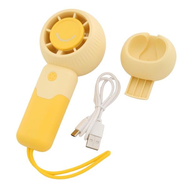 TWO TONE HANDHELD DESKTOP MINI FAN