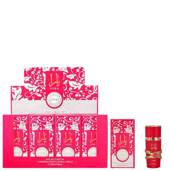 YARA PERFUME COLLECTION VAPORISATEUR NATURAL SPRAY (12 UNITS)