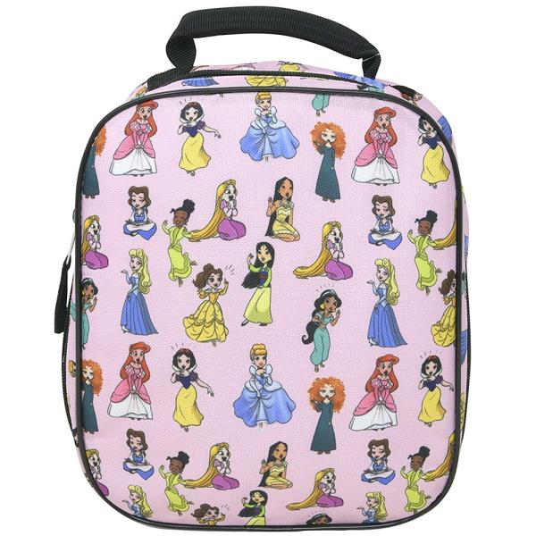 PRINCESS ALL OVER PRINT NORTH SOUTH RECTANGLE LUNCH BAG