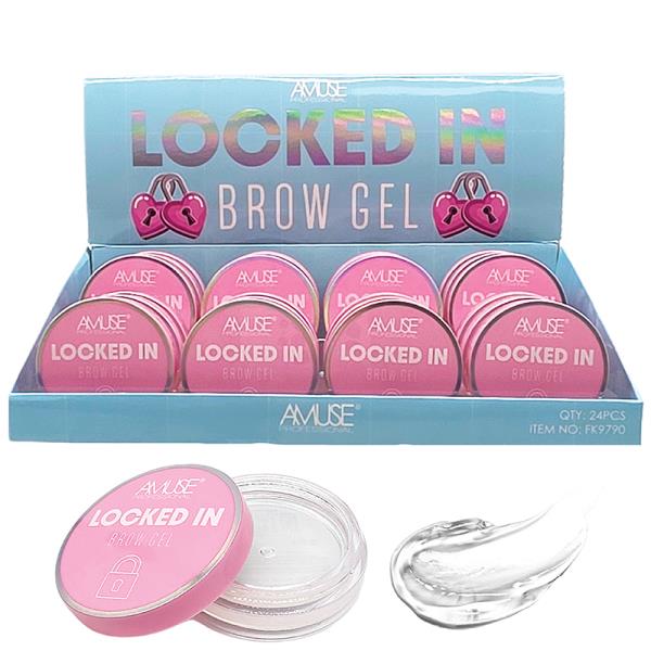 AMUSE LOCKED IN BROW GEL (24 UNITS)