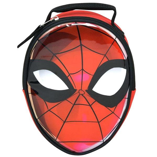 SPIDERMAN HEAD SHAPED LUNCH BAG