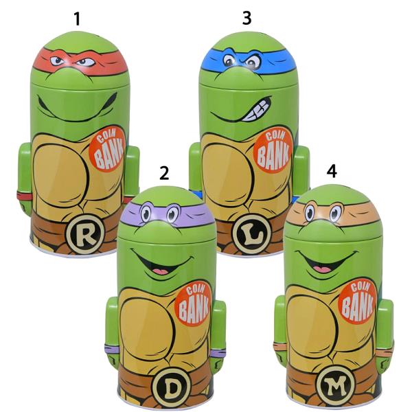 TMNT SHAPED TIN