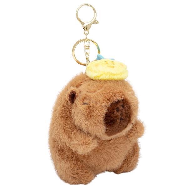 CUTE CAPYBARA PLUSH KEYCHAIN BAG CHARM